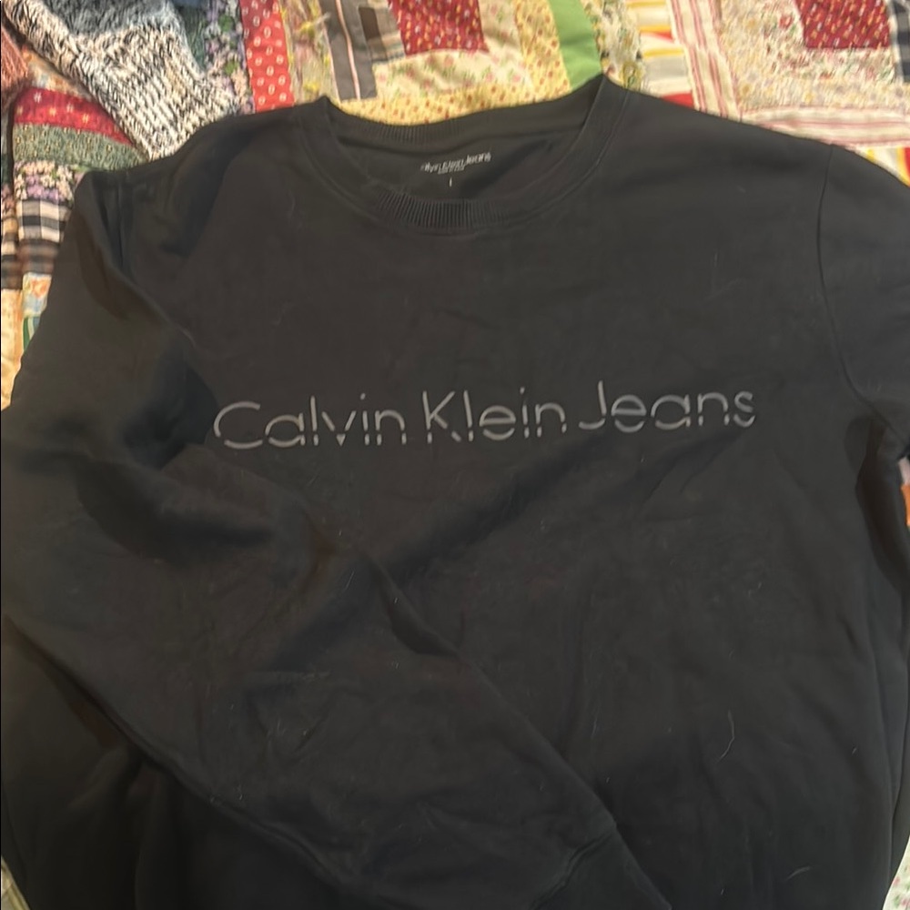 Men’s Calvin Klein Jeans Charcoal Sweatshirt